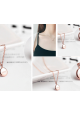 925 ROSE GOLD LUCKY PENDANT