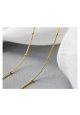 Premium 925 Silver Necklace with 18K Gold Plating