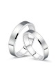 Premium Wedding Bands Rings - 925 Silver + Certificate