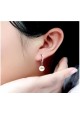 AMORE EDITION -  Pearl Loops  925 Italian Silver Earrings