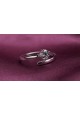 OUT OF STOCK 925 Silver Solitaire Ring - Resizable