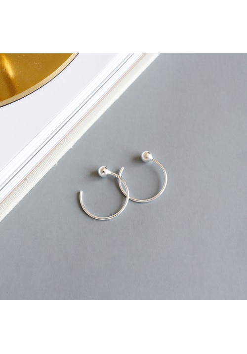 GLITTER EDITION - Petite Pearl Premium 925 Silver Earrings
