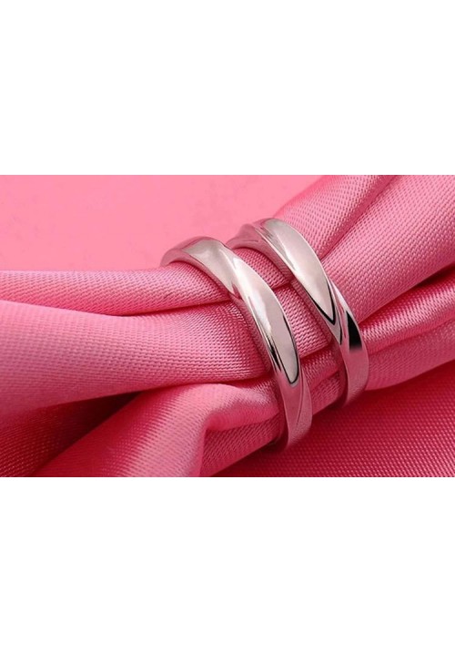 925 SILVER COUPLE RING - ENGAGEMENT RING 