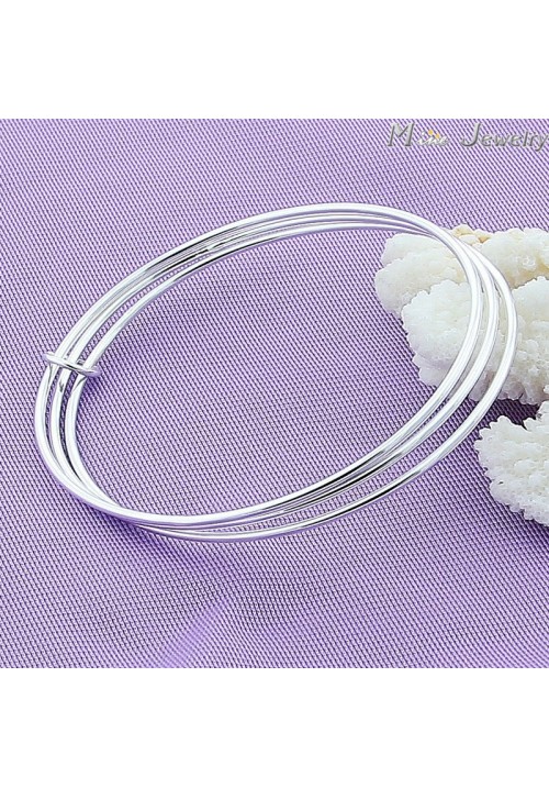 OUT OF STOCK !!!! 925 Silver Bangles Set