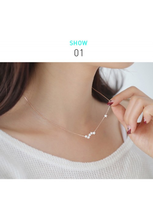 925 Silver - STARS NECKLACES