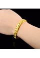24K Sold Gold Plated Bangle