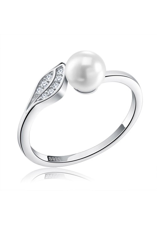 925 Premium Silver Water Pearl Ring - ZH EDITION