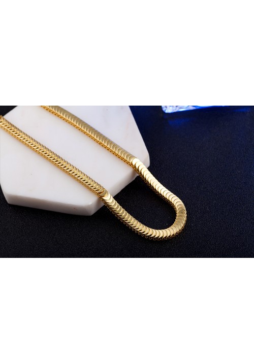 MEN THICK EDITION 18K GOLD FILLED NECKLACE 