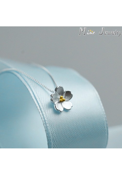 925 New Flower Necklace (112244)