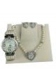 Charles Delon Women's Mother of Pearl Dial - Heart Collection